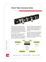 Tài liệu ProAx® Fiber Connector Series pptx