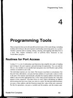 Tài liệu Programming Tools P1 pptx