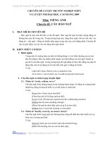 Chuyên đề ôn thi tiếng anh