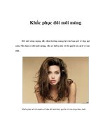 Tài liệu Khắc phục đôi môi mỏng ppt