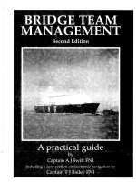 Bridge team management-quản lý đội ngũ buồng lái 