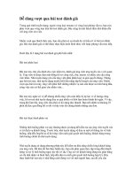 Tài liệu Dễ dàng vượt qua bài test đánh giá doc