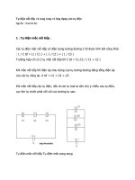 Tài liệu Tụ điện nối tiếp và song song và ứng dụng của tụ điện docx
