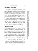 Tài liệu Root Finding and Nonlinear Sets of Equations part 6 docx