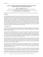 PHÂN LOẠI sử DỤNG đất của HÌNH ẢNH VIỄN THÁM và với dữ LIỆU GIS dựa vào kỹ THUẬT KHAI THÁC dữ LIỆU KHÔNG GIAN 