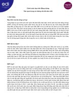 Tài liệu Chính sách dựa trên Bằng chứng: Tầm quan trọng và các vấn đề mấu chốt pptx