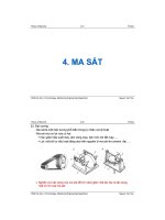 Tài liệu Ma sát ppt