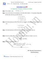 Tài liệu Các phép tính số phức và modul của số phức (Bài tập và hướng dẫn giải) doc