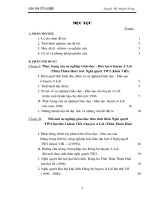 Thực trạng của sự nghiệp giáo dục   đào tạo ở huyện a lưới 