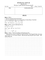 Bài giảng Đề + ĐAKT chương 3 đại 8