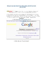 Tài liệu Đăng ký tạo lập Gmail Free bằng tiếng việt hỗ trợ hình ảnh chi tiết