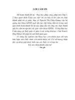 Dạy học phép cộng, phép trừ ở các lớp 1, 2 theo quan điểm toán học cao cấp 