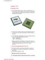 Tài liệu KHÁI NIỆM VỀ CPU ppt