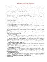 Những điều cần lưu ý khi uống nước