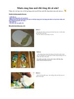 Tài liệu Mình cùng làm mới đôi tông đã cũ nhé! pptx