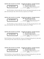 Tài liệu bài viết số 5, ngữ văn9