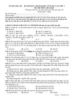 Tài liệu khoi B nam 2011