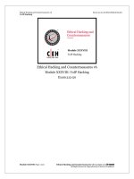 CEHv6 module 38 VoIP hacking 