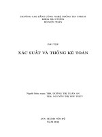 BTXSTK toán học xác xuất thống kê