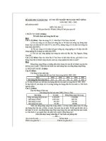 Đề tốt nghiệp phổ thông năm 2003- Hệ Phổ Thông