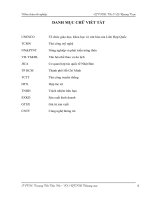 Nghiên cứu hành vi tiêu dùng đối với sản phẩm TCMN tại thành phố huế 