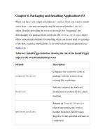 Tài liệu Creating Applications with Mozilla-Chapter 6. Packaging and Installing Applications-P3 pdf