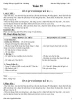 Tài liệu TV lớp 4 tuần 35