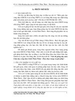 Vấn đề giảng dạy môn giáo dục công dân ở thừa thiên   huế, thực trạng và giải pháp 