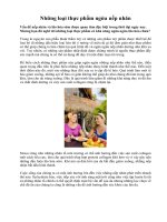 Tài liệu Những loại thực phẩm ngừa nếp nhăn ppt