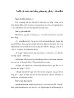 Tài liệu Nuôi vịt sinh sản bằng phương pháp chăn thả docx