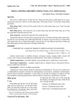 Tài liệu Nhân 6 trường hợp biến chứng nặng của viêm xoang ppt