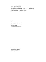 Tài liệu PRINCIPLES OF ASYNCHRONOUS CIRCUIT DESIGN – A Systems Perspective pdf