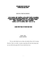 Xây dựng hệ thống câu hỏi trắc nghiệm khách quan dùng kiểm tra   đánh giá kết quả học tập môn vật lý của học sinh trung học phổ thông trong dạy học chương  sóng cơ và sóng âm vật lý 12 