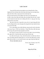 Kế toán tập hợp chi phí sản xuất và tính giá thành sản phẩm tại công ty TNHH xây lắp điện cơ thuận phát 