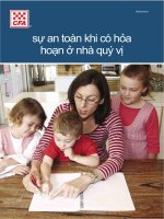 Tài liệu Sự an toàn khi có hỏa hoạn ở nhà docx