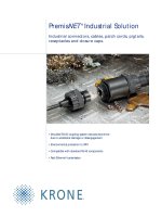 Tài liệu KRONE - Catalogue - Industrial - RJ45 for Industrial appication IP67 pptx