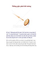 Tài liệu Thắng giặc phải bắt tướng pdf