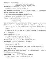 Bài soạn ĐỀ THI HSG CASIO 9