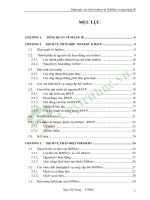 Đồ án đánh giá mô hình intserv & diffserv trong mạng IP 