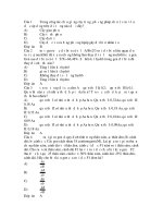 Tài liệu Đề thử nghiệm môn Sinh 02 (49 câu trắc nghiệm và đáp án) pdf