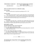 Tài liệu Đề thi tuyển sinh ĐH năm 2010 môn Sử khối C pptx