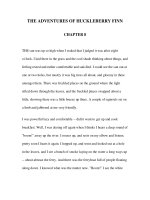 Tài liệu LUYỆN ĐỌC TIẾNG ANH QUA TÁC PHẨM VĂN HỌC-THE ADVENTURES OF HUCKLEBERRY FINN CHAPTER 8 ppt