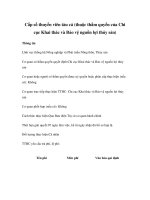 Tài liệu Thủ tục 