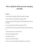 Tài liệu Đầu tư, nghiệm thu thanh quyết toán rừng giống, vườn giống pdf