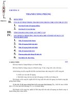 Tài liệu Thanh cong phẳng docx