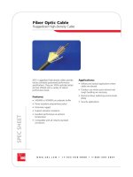 Tài liệu Fiber Optic Cable Ruggedized High-Density Cable docx
