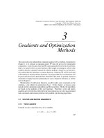 Tài liệu Bài 3: Gradients and Optimization Methods ppt