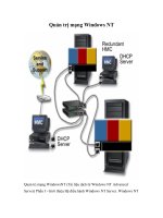 Tài liệu Quản trị mạng Windows NT pdf