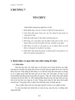 Tài liệu Chương 7: TỔ CHỨC ppt