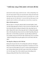 Tài liệu 7 chiến lược củng cố liên minh và đi trước đối thủ ppt